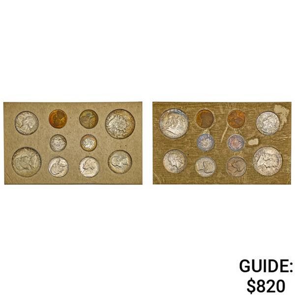[20] 1957 US Mint Set 1C-50C