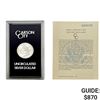 Image 1 : 1882-CC Morgan Silver Dollar GSA