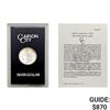Image 1 : 1884-CC Morgan Silver Dollar GSA