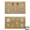 Image 1 : 1957 U.S. Mint Set [20 Coins 1C-50C]