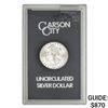Image 1 : 1884-CC Morgan Silver Dollar U.S. Mint UNC