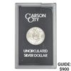 Image 1 : 1882-CC Morgan Silver Dollar GSA UNC