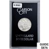 Image 1 : 1883-CC Morgan Silver Dollar   GSA