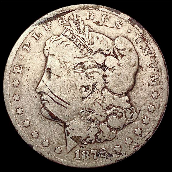 1878-CC Morgan Silver Dollar NICELY CIRCULATED