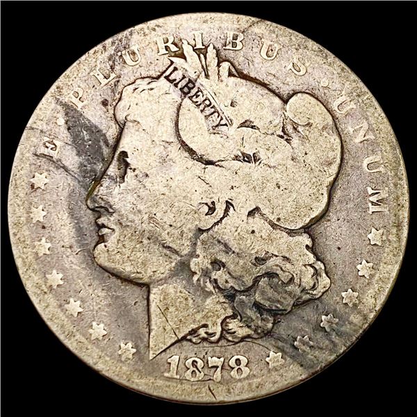 1878-CC Morgan Silver Dollar NICELY CIRCULATED