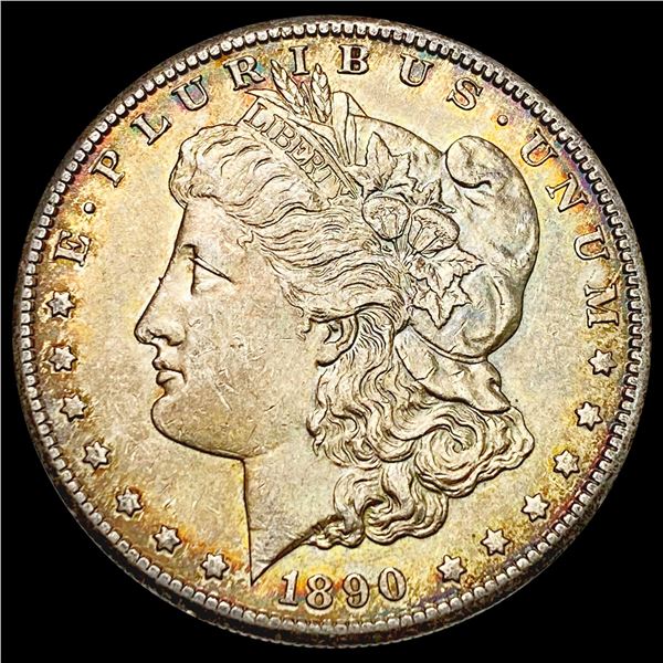 1890-S Morgan Silver Dollar CLOSELY UNCIRCULATED
