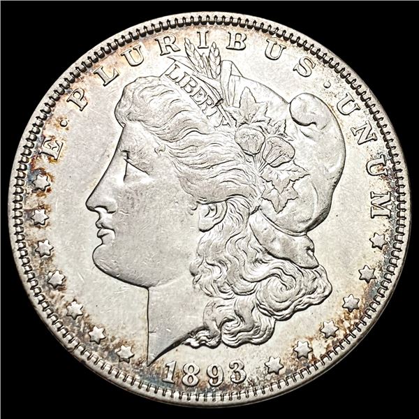 1893 Morgan Silver Dollar CLOSELY UNCIRCULATED