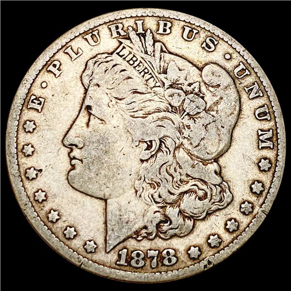 1878-CC Morgan Silver Dollar NICELY CIRCULATED
