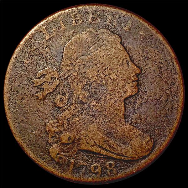 1798 Draped Bust Large Cent NICELY CIRCULATED