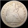 Image 1 : 1872 Seated Liberty Dollar NICELY CIRCULATED