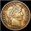 Image 1 : 1916-S Barber Dime LIGHTLY CIRCULATED