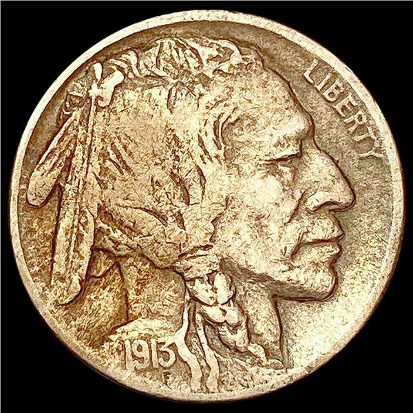 1913-D TY II Buffalo Nickel CLOSELY UNCIRCULATED