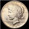 Image 1 : 1921 Silver Peace Dollar LIGHTLY CIRCULATED