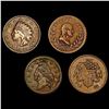 Image 1 : [4] 1863 Varied Tokens HIGH GRADE