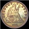 Image 1 : 1861 Seated Liberty Quarter UNCIRCULATED