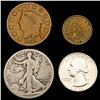 Image 1 : 1829-1936 Varied US Coinage Lot [4 Coins] HIGH GRADE