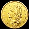 Image 1 : 1836 $2.50 Gold Quarter Eagle CLOSELY UNCIRCULATED