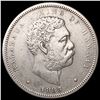 Image 1 : 1883 Kingdom of Hawaii Half Dollar NEARLY UNCIRCULATED