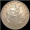 Image 1 : 1854 Arrows Seated Liberty Half Dollar CLOSELY UNCIRCULATED