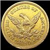 Image 2 : 1850 $2.50 Gold Quarter Eagle CLOSELY UNCIRCULATED