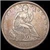Image 1 : 1839 WD Seated Liberty Half Dollar CLOSELY UNCIRCULATED