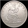 Image 1 : 1839 WD Seated Liberty Half Dollar NEARLY UNCIRCULATED