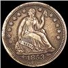 Image 1 : 1853 Arrows Seated Liberty Half Dime LIGHTLY CIRCULATED