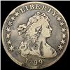 Image 1 : 1799 Draped Bust Dollar NICELY CIRCULATED