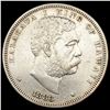 Image 1 : 1883 Kingdom of Hawaii Dollar CLOSELY UNCIRCULATED