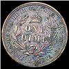 Image 2 : 1883 Kingdom of Hawaii Dime CLOSELY UNCIRCULATED