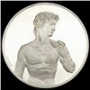 Image 1 : Statue of David 1.15oz Silver Medal GEM PF