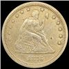 Image 1 : 1876-CC Seated Liberty Quarter LIGHTLY CIRCULATED