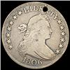 Image 1 : 1806 Draped Bust Half Dollar NICELY CIRCULATED