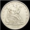1858-S Seated Liberty Half Dollar CHOICE AU