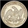 Image 2 : 1862-S Seated Liberty Half Dollar CLOSELY UNCIRCULATED