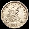 Image 1 : 1838 Seated Liberty Quarter NEARLY UNCIRCULATED