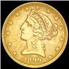 Image 1 : 1899 $5 Gold Half Eagle UNCIRCULATED