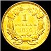 Image 2 : 1856 Rare Gold Dollar CLOSELY UNCIRCULATED