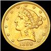 Image 1 : 1899 $5 Gold Half Eagle UNCIRCULATED
