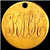 Image 2 : ND Love Token Rare Gold Dollar HIGH GRADE