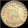 Image 1 : 1853 Arrows Seated Liberty Half Dime UNCIRCULATED