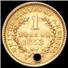 Image 2 : 1853 Rare Gold Dollar HIGH GRADE