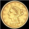 Image 1 : 1851 $2.50 Gold Quarter Eagle CLOSELY UNCIRCULATED