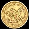 Image 2 : 1851 $2.50 Gold Quarter Eagle CLOSELY UNCIRCULATED