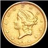 Image 1 : 1851 Rare Gold Dollar CLOSELY UNCIRCULATED