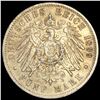 Image 2 : 1899 Germany 5 Mark; Baden CLOSELY UNCIRCULATED