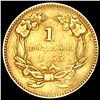 Image 2 : 1855 Rare Gold Dollar NEARLY UNCIRCULATED