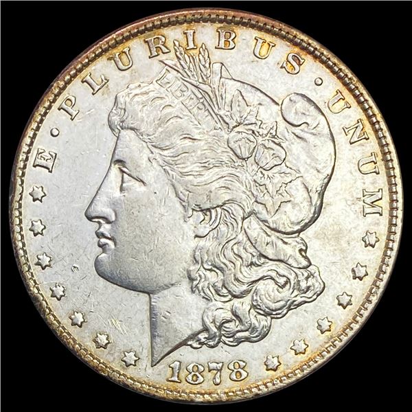 1878 8TF Morgan Silver Dollar CLOSELY UNCIRCULATED