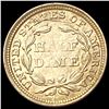 Image 2 : 1858 Seated Liberty Half Dime UNCIRCULATED