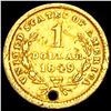 Image 2 : 1849 Rare Gold Dollar HIGH GRADE